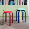 tabouret multicolore bois remember max