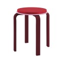 tabouret rond design bois multicolore remember max