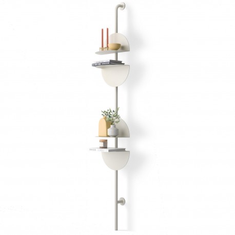 etagere murale verticale graphique acier umbra solis