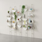 etagere murale verticale graphique acier umbra solis