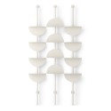 etagere murale verticale graphique acier umbra solis