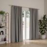 Grande à tringle à rideaux simple extensible acier Umbra CLEO