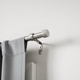 Tringle a rideaux simple extensible elegante acier umbra cleo