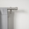 grande tringle a rideaux simple extensible design acier umbra cleo