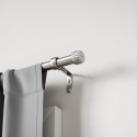grande tringle a rideaux simple extensible design acier umbra cleo