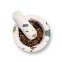 Mortier et pilon terrazzo multicolore zeller