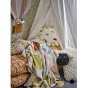 Coussin enfant rond coton imprime Bloomingville Agnes