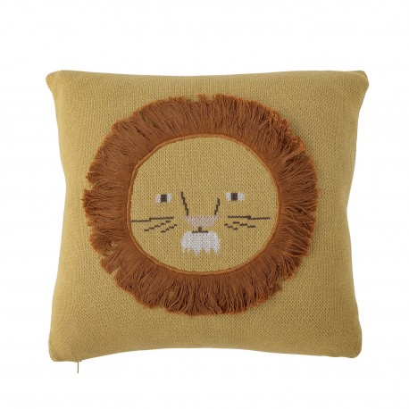 Coussin chambre enfant lion coton Bloomingville Harrisson