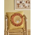 Coussin chambre enfant lion coton Bloomingville Harrisson