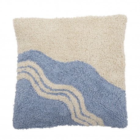 Coussin laine tufté Bloomingville Mist