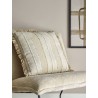 grand coussin salon coton beige franges bloomingville