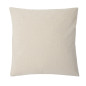 Coussin décoratif fleurs brodées coton Bloomingville Bea