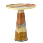 Table basse d appoint ronde métal peint Bloomingville Brooke