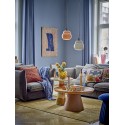 Table basse d appoint ronde métal peint Bloomingville Brooke
