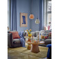 Table basse d appoint ronde métal peint Bloomingville Brooke