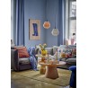 Table basse d appoint ronde métal peint Bloomingville Brooke