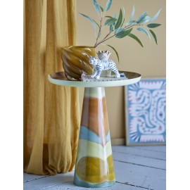 Table basse d appoint ronde métal peint Bloomingville Brooke