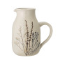 Carafe gres peint motif floral Bloomingville Bea