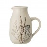 Carafe grès peint motif floral Bloomingville BEA