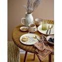Carafe gres peint motif floral Bloomingville Bea