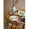 Carafe gres peint motif floral Bloomingville Bea
