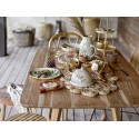 Carafe gres peint motif floral Bloomingville Bea