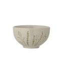 Bol céramique craquelée motif floral peint Bloomingville Bea