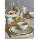Bol céramique craquelée motif floral peint Bloomingville Bea