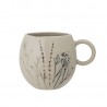 Mug céramique peinte fleurs Bmoomingville Bea