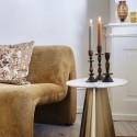 table basse d appoint ronde marbre metal dore laiton madam stoltz