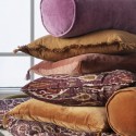 grand coussin velours brique orange terracota madam stoltz