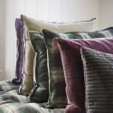 housse de coussin velours vert fonce uni madam stoltz