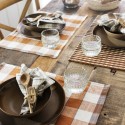 assiette plate rustique marron gres madam stoltz