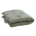 Matelas fauteuil assise coton imprime raye Madam Stoltz