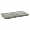 Matelas fauteuil assise coton imprimé rayé Madam Stoltz