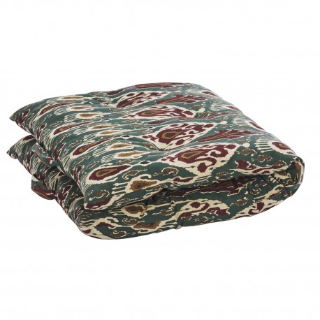 Matelas assise sol coton imprime indien Madam Stoltz