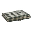 Matelas de transat sol coton imprime a carreaux Madam Stolta