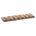 Matelas d assise banc coton imprime floral Madam Stoltz