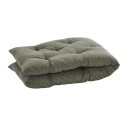 Matelas d assise banc coton imprime petits carreaux Madam Stoltz