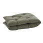 Matelas d assise banc coton imprime petits carreaux Madam Stoltz