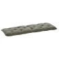 Matelas d assise banc coton imprime petits carreaux Madam Stoltz