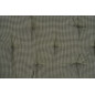 Matelas d assise banc coton imprime petits carreaux Madam Stoltz