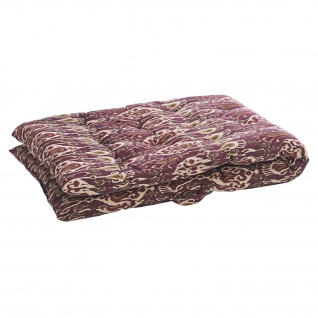 Matelas de transat sol assise coton imprime indien Madam Stoltz