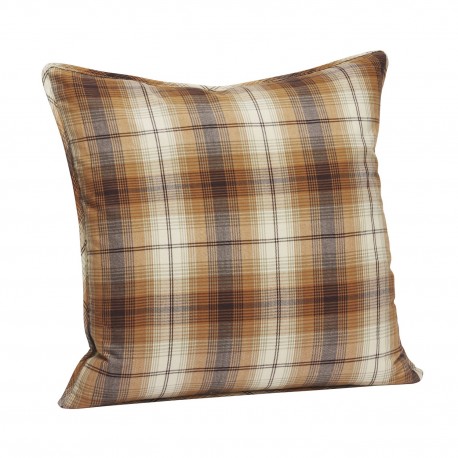 Housse de coussin à carreaux coton Madam Stoltz