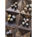 Bouton de meuble peint floral Madam Stoltz