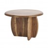 Table basse ronde bois Madam Stoltz
