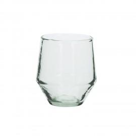 Verre a eau martele recycle artisanal Madam Stoltz