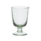 Verre a pied bas martele recycle artisanal Madam Stoltz