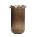 Vase verre bulle bord texture ondule Madam Stoltz