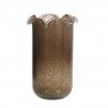 Vase verre bulle bord texture ondule Madam Stoltz